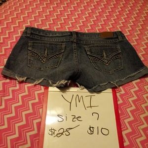 YMI JEAN SHORTS